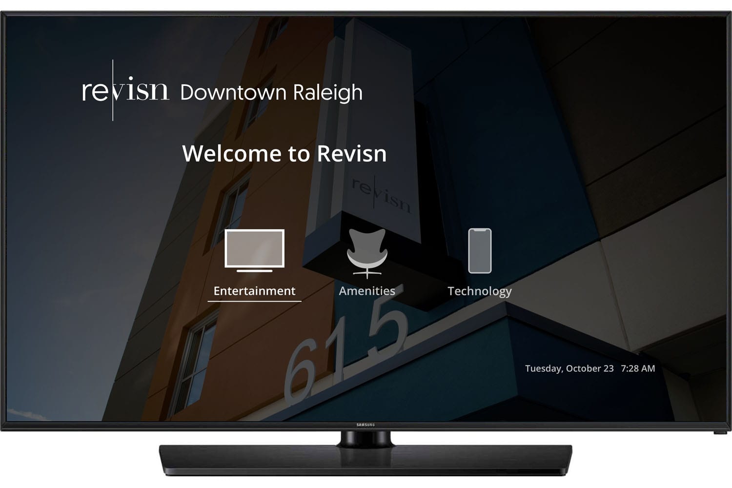SamsungTelevisionMockup