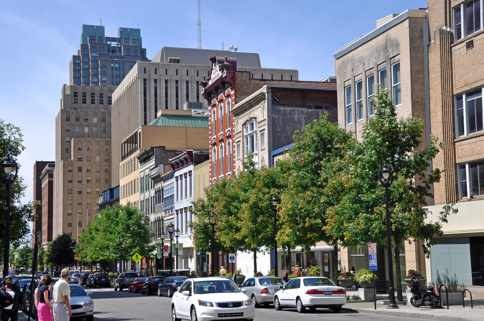 Summertime in downtown Raleigh